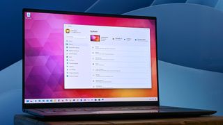 Windows 11 Settings window displayed on a laptop screen
