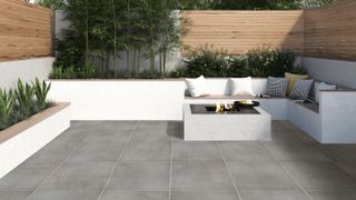 patio or decking porcelain tiles