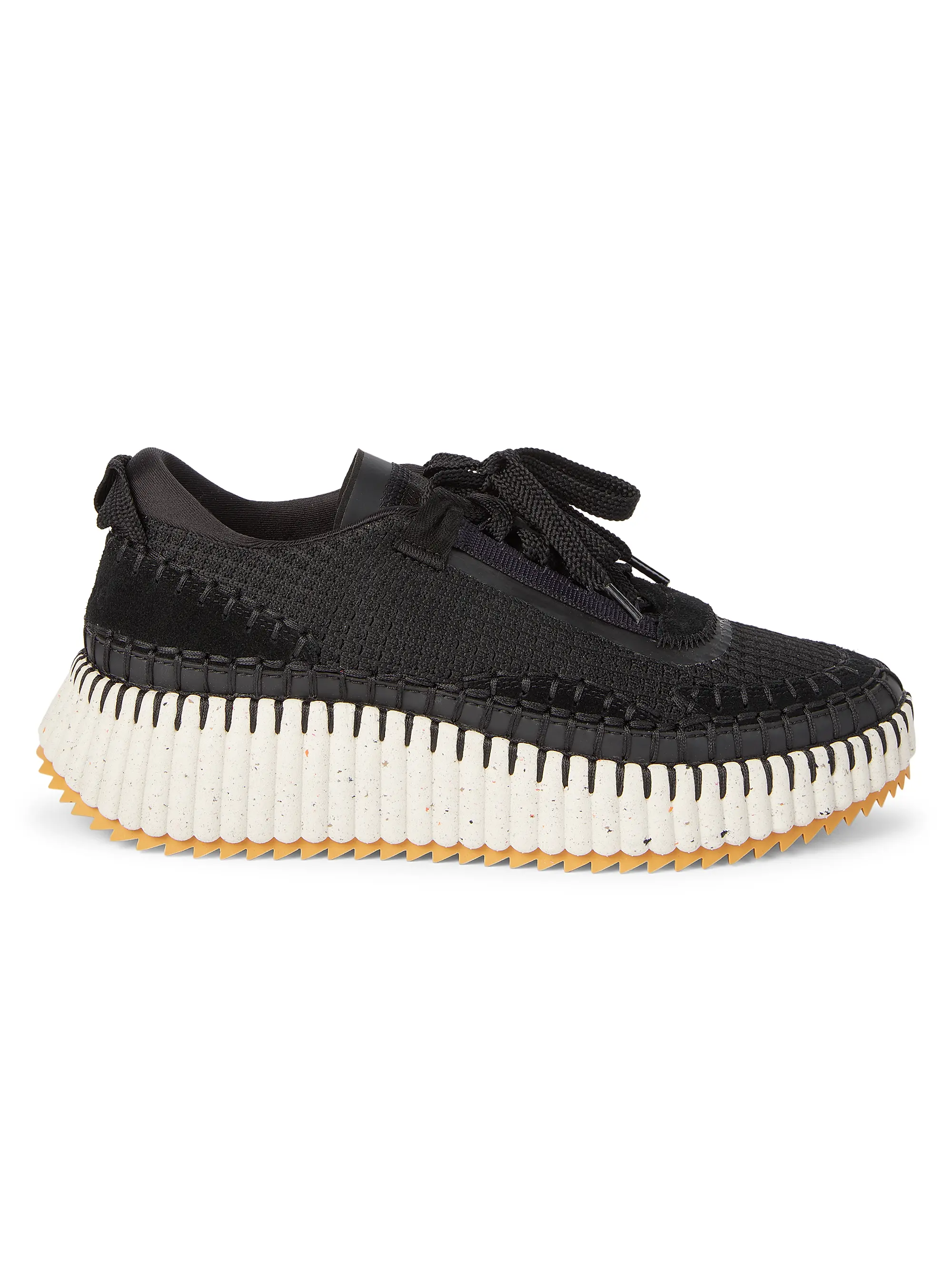 Nama Mixed Media Platform Sneakers