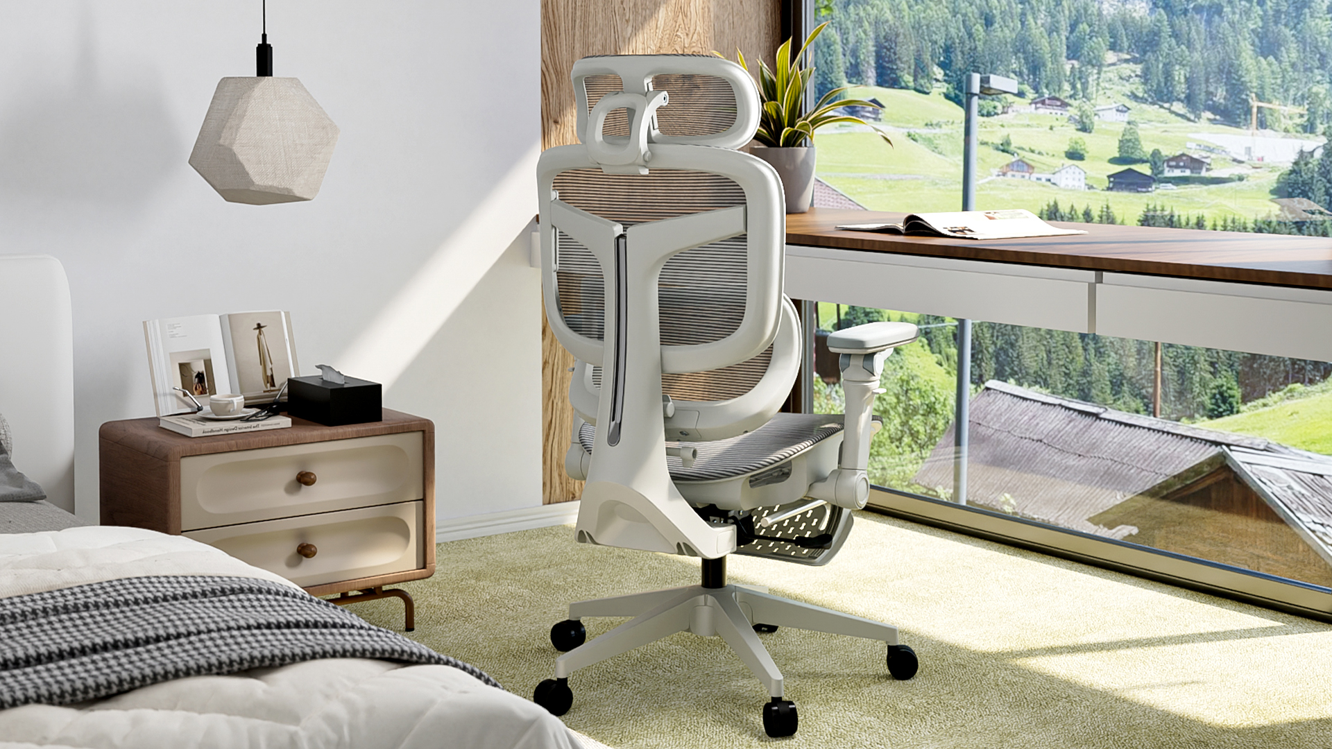 Boulies EP600 chair in a bedroom