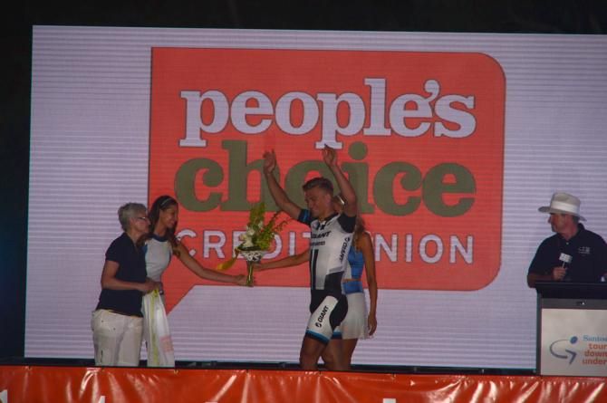 Marcel Kittel (Giant-Shimano) on the podium