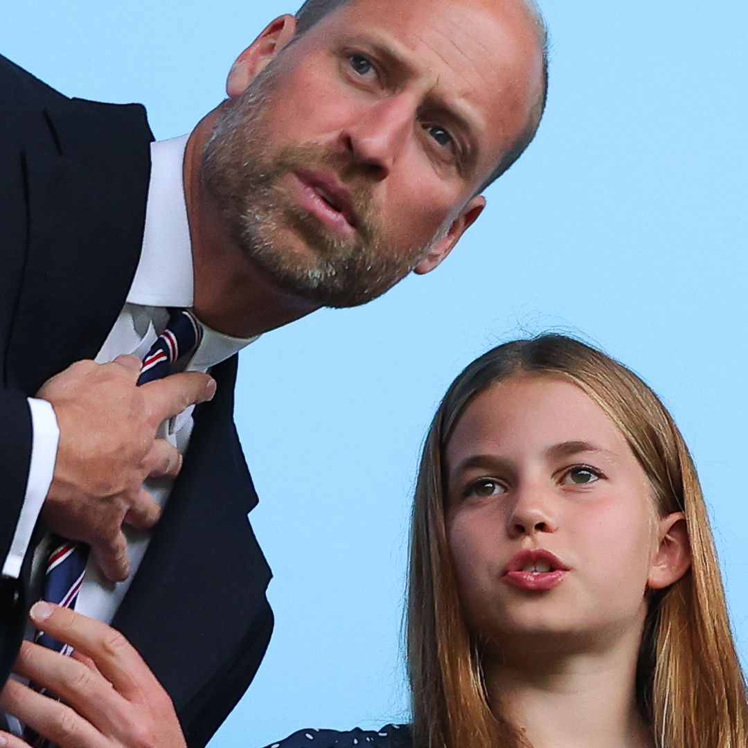 Prince William and Princess Charlotte