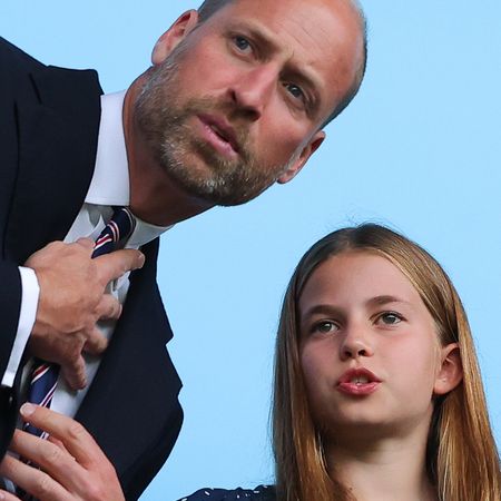 Prince William and Princess Charlotte
