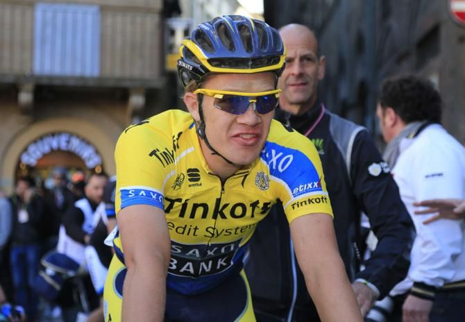 Saxo Bank finished off the podium