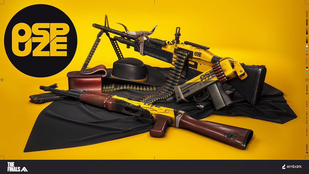 The Finals weapon showcase
