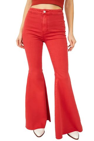 Free People We the Free Float On Flare Jeans