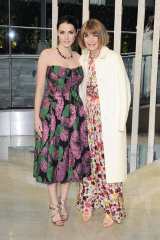 Anna Wintour & Bee Schaffer At The CFDA Awards 2015