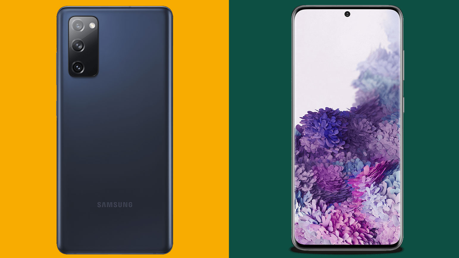 Samsung Galaxy S20 FE vs Samsung Galaxy S20 the two 2020 phones