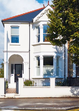 exterior of a victorian house