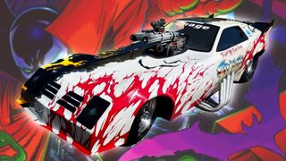 The Spawnmobile (background: Spawn #1 cover)
