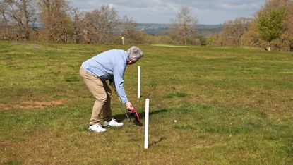 Are you allowed to move a movable obstruction that is out of bounds?