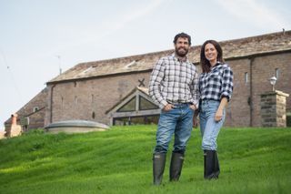 TV tonight - Kelvin Fletcher and his wife Liz adapt to country life.