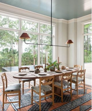Dining room in arts and crafts house by Cortney Bishop