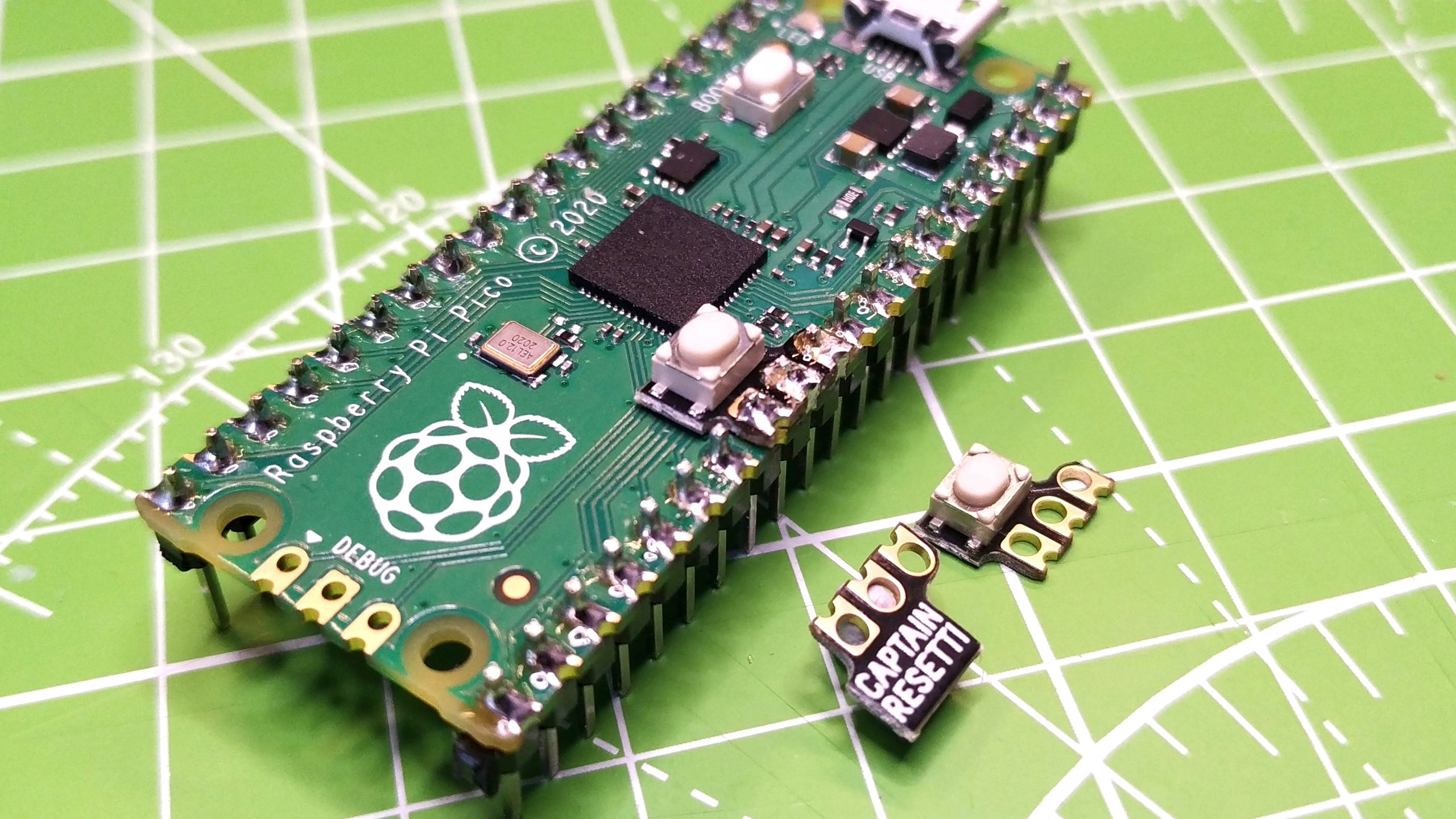 Raspberry Pi Pico Finally Gains A Reset Button | Tom's Hardware