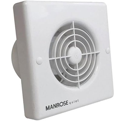 Manrose quiet extractor fan for bathroom