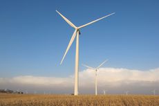 wind farm, wind power, green energy