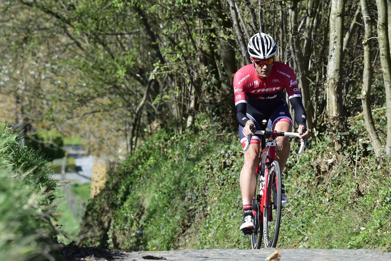 Jasper Stuyven on the cobbles