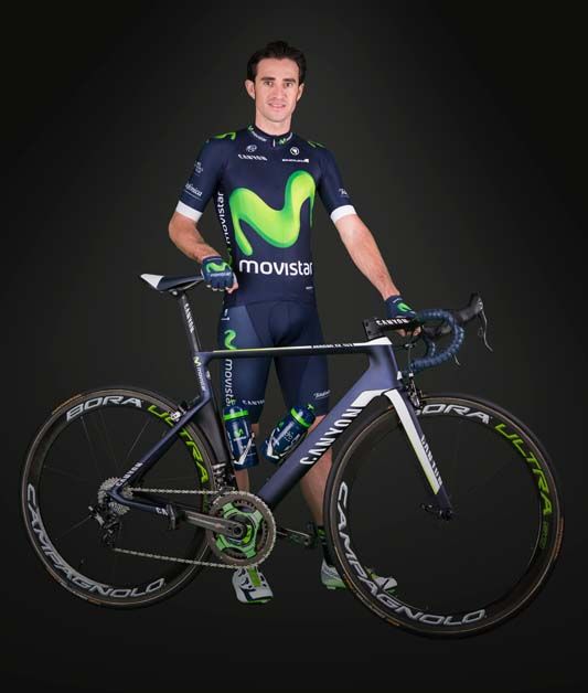 Daniel Moreno with the 2016 bike