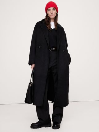 Banana Republiuc, Double-Faced Wrap Coat