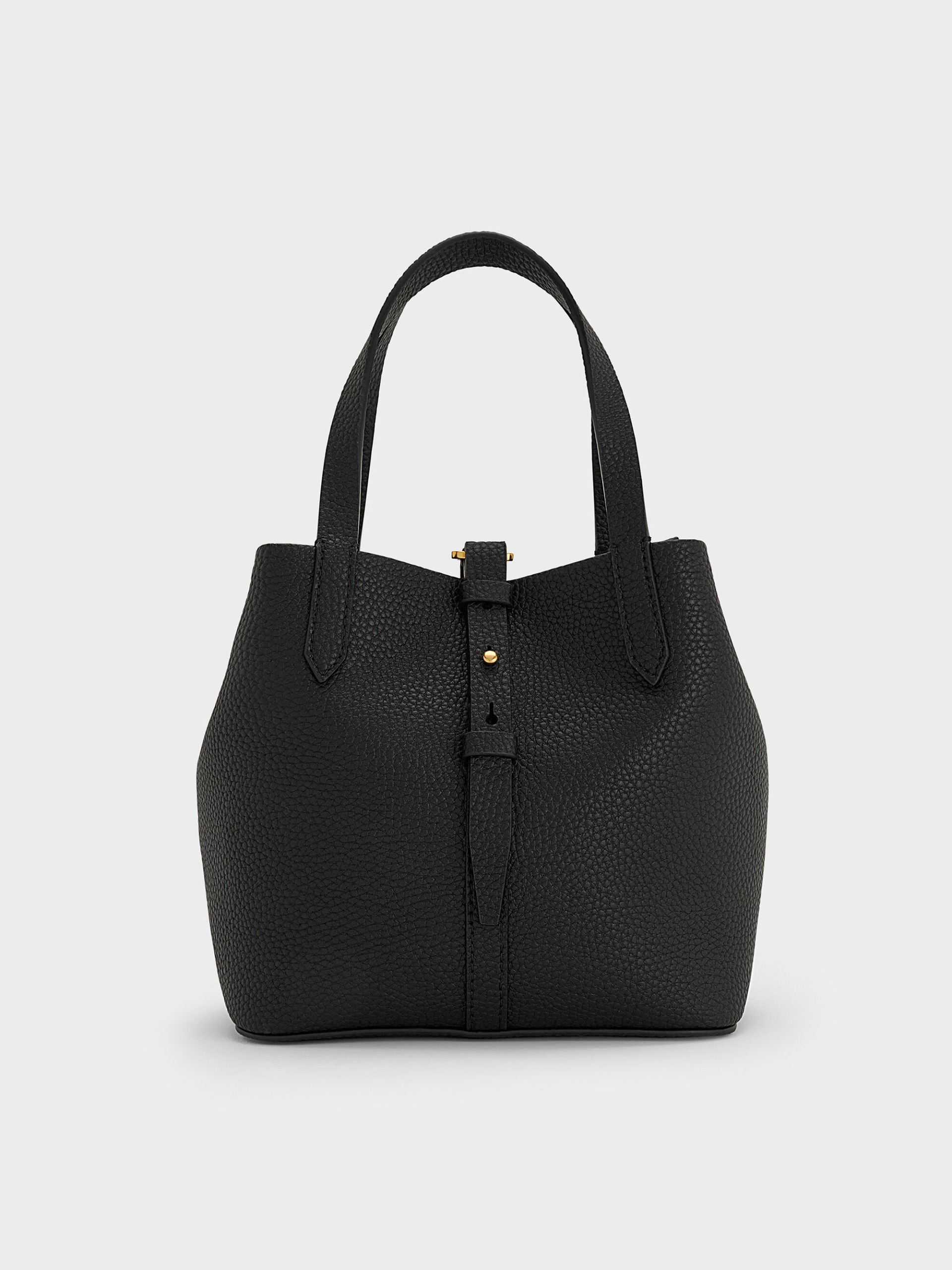 Charles &amp;amp; Keith, Beryl Belted Bucket Bag