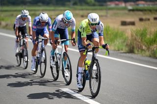 The break of the day at the Vuelta a España