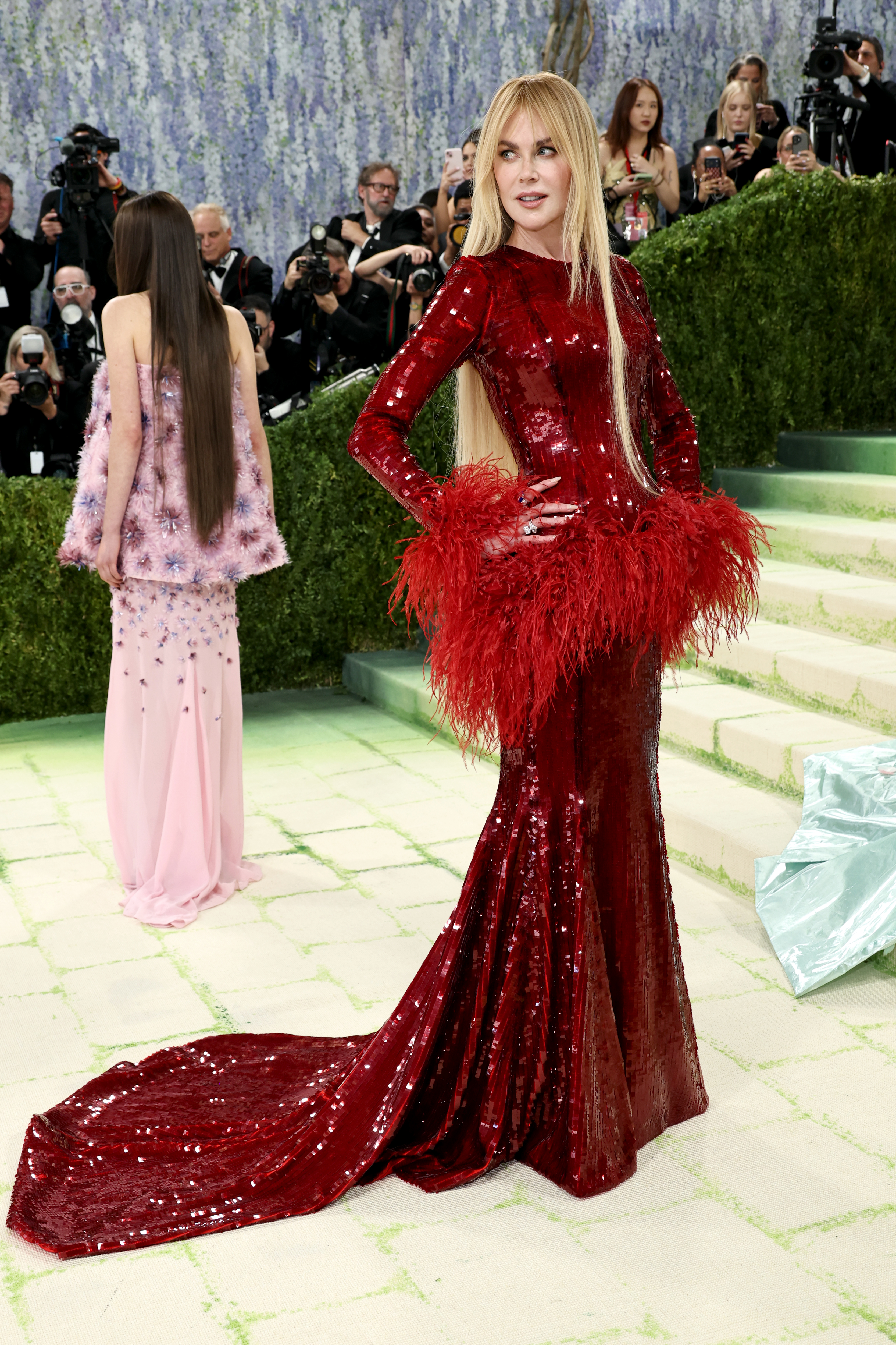 Nicole Kidman attends the 2026 Met Gala celebrating "Costume Art" at the Metropolitan Museum of Art on May 04, 2026 in New York City. (Photo by Jamie McCarthy/Getty Images)