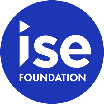 The ISE logo and press conference where it was announced that the ISE Foundation is formed.