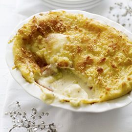 smoked haddock fish pie - party food - Celebrate - feast - share - Christmas - woman &amp; home - december 2010