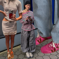 fashion people wearing the best sneaker trends