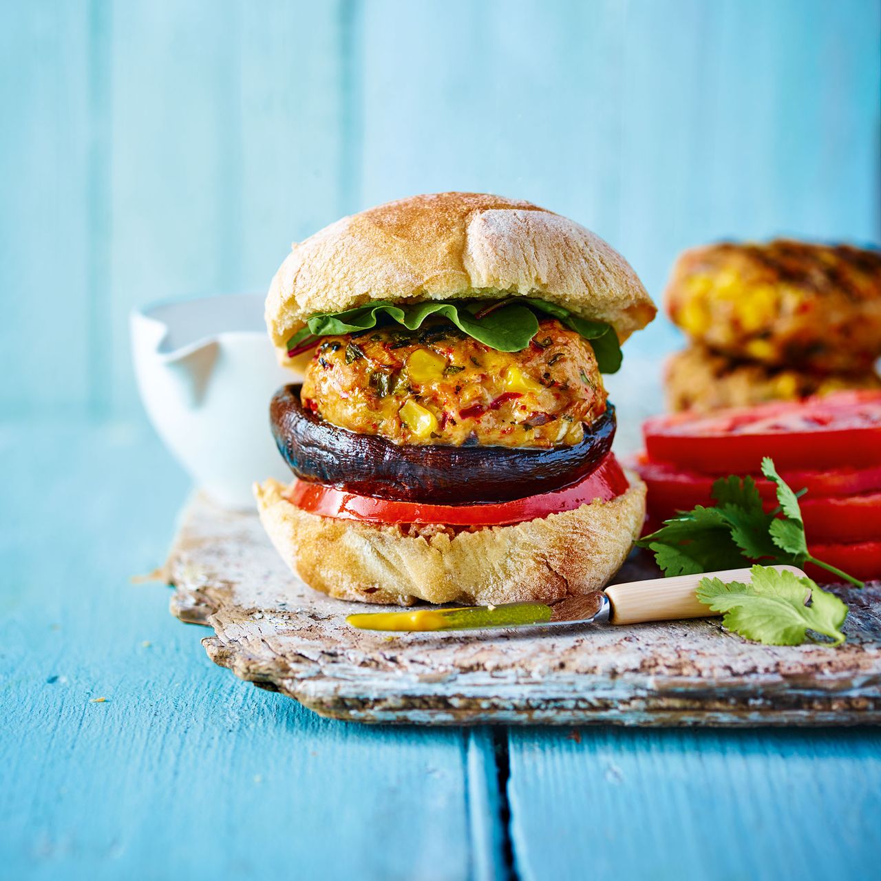 Thai-Style Turkey Burgers