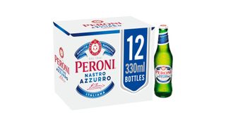 Peroni bottled beer