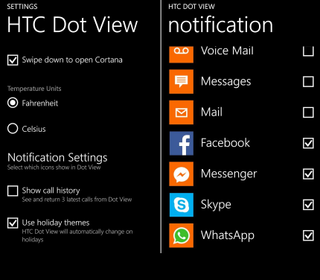 HTC Dot View