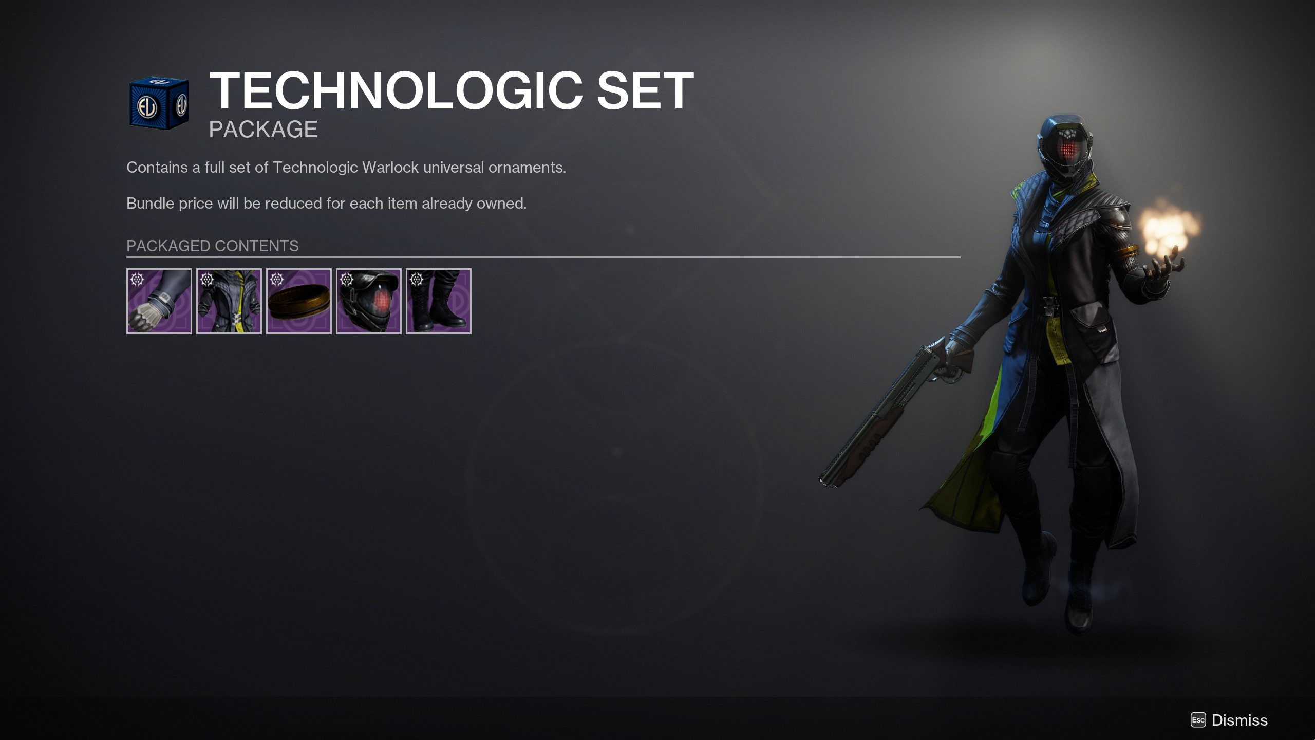 Destiny 2 Technologic set