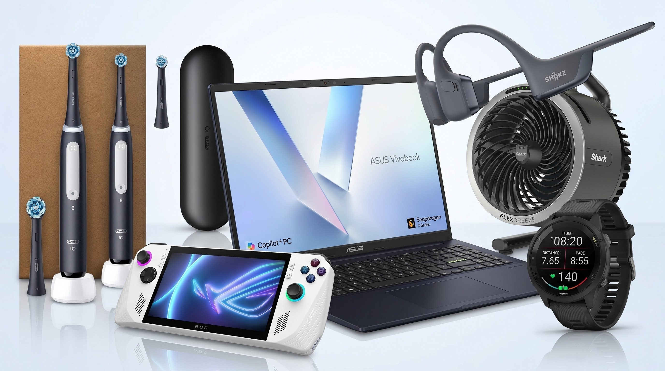 A collage of tech from the Amazon sale