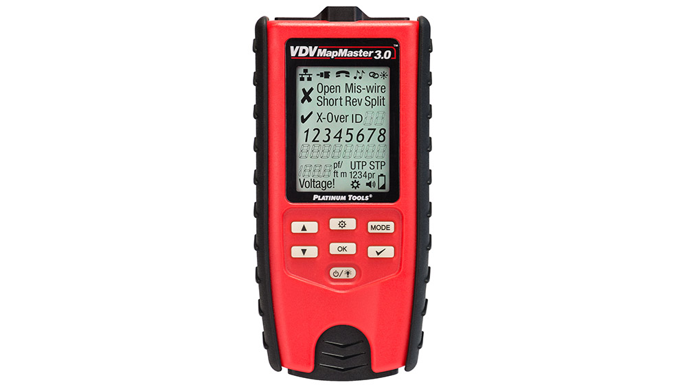 Platinum Tools to Debut VDV MapMaster 3.0 Cable Tester