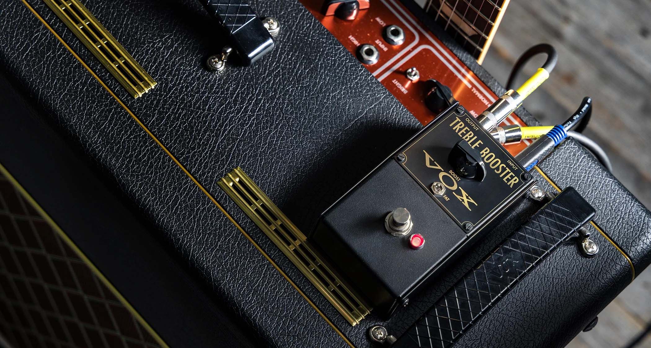 “Heard on recordings by icons like Rory Gallagher, Brian May, and Marc Bolan, this pairing helped define the sound of rock’s formative years”: Vox unveils “re-engineered” treble booster with all the tone and none of the inconsistency of vintage unit…