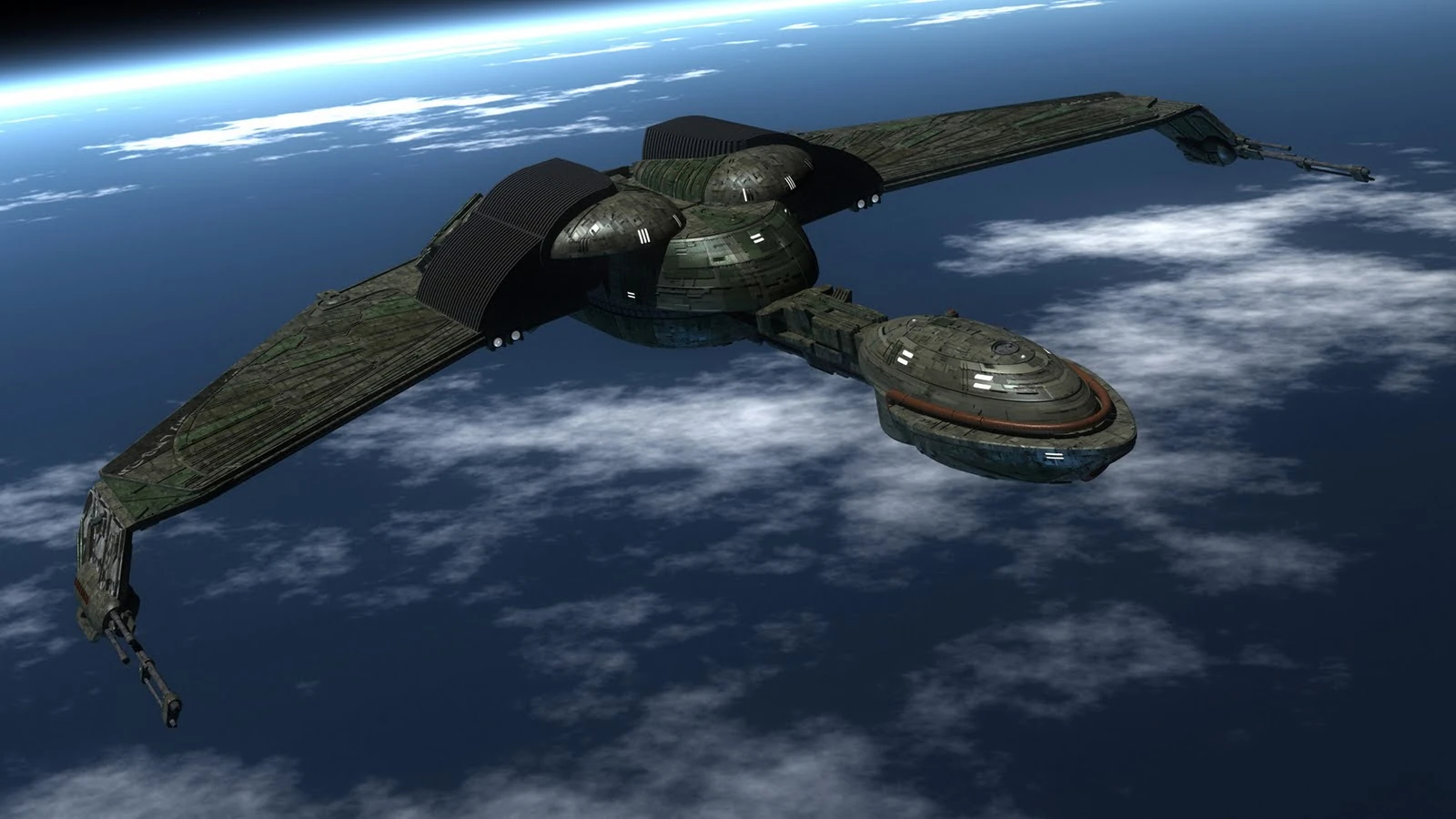 The HMS Bounty (a Klingon Bird of Prey) from Star Trek III: The Search for Spock.