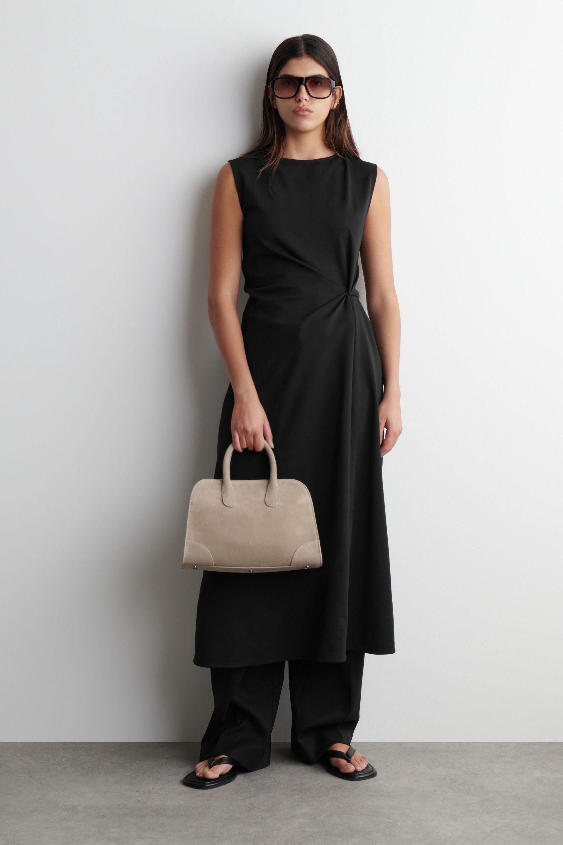 Mini Studio Bowling Bag - Suede