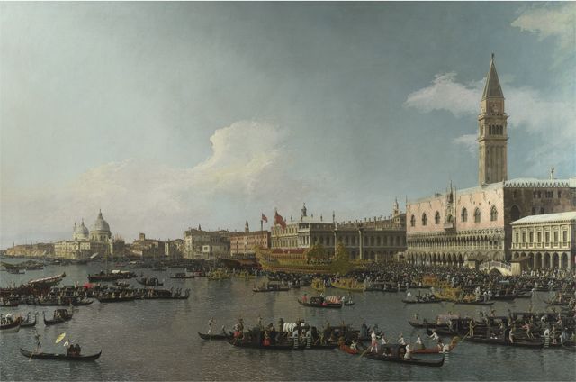 Harry Cotterell&#039;s favourite painting, The Basin of San Marco on Ascension Day by Canaletto.