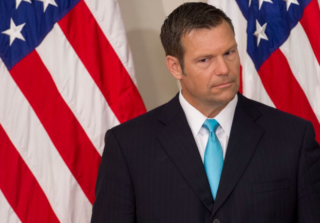 Kris Kobach.