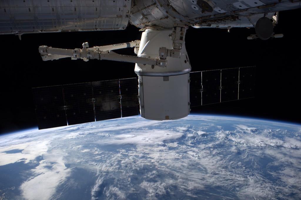 SpaceX’s Dragon at the ISS, September 2014