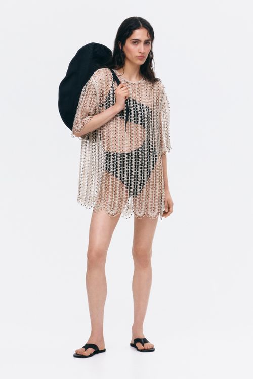 Crochet-Look Top