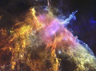 Herschel View of Horsehead Nebula space wallpaper