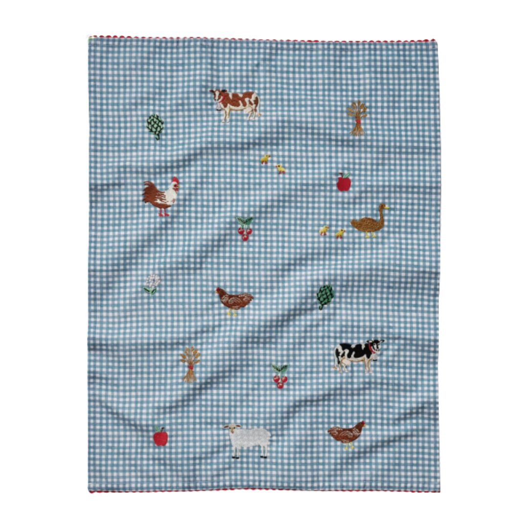 Tea Towel - Country Farm Gingham