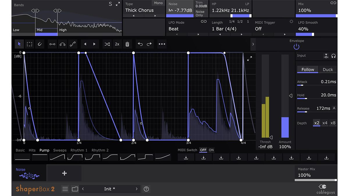 Cableguys brings the Noise with its new Shaper plugin, which includes ...