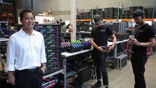 Gregg Kita (left) and his company set up production communications systems for major reality TV shows that often involved 15-20 ENG camera and audio crews covering 30 cast members. 