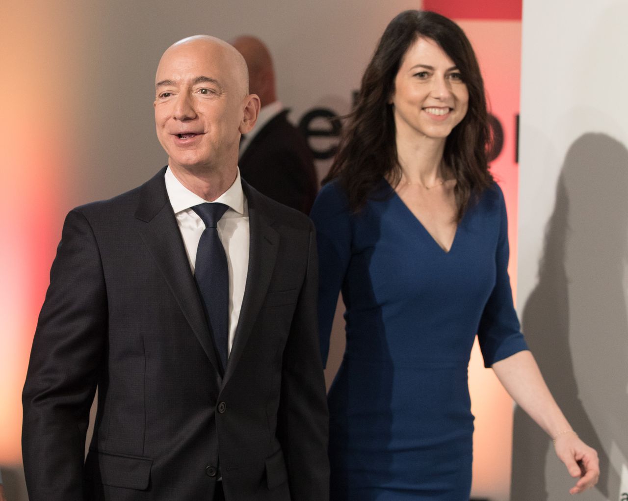 Jeff and MacKenzie Bezos