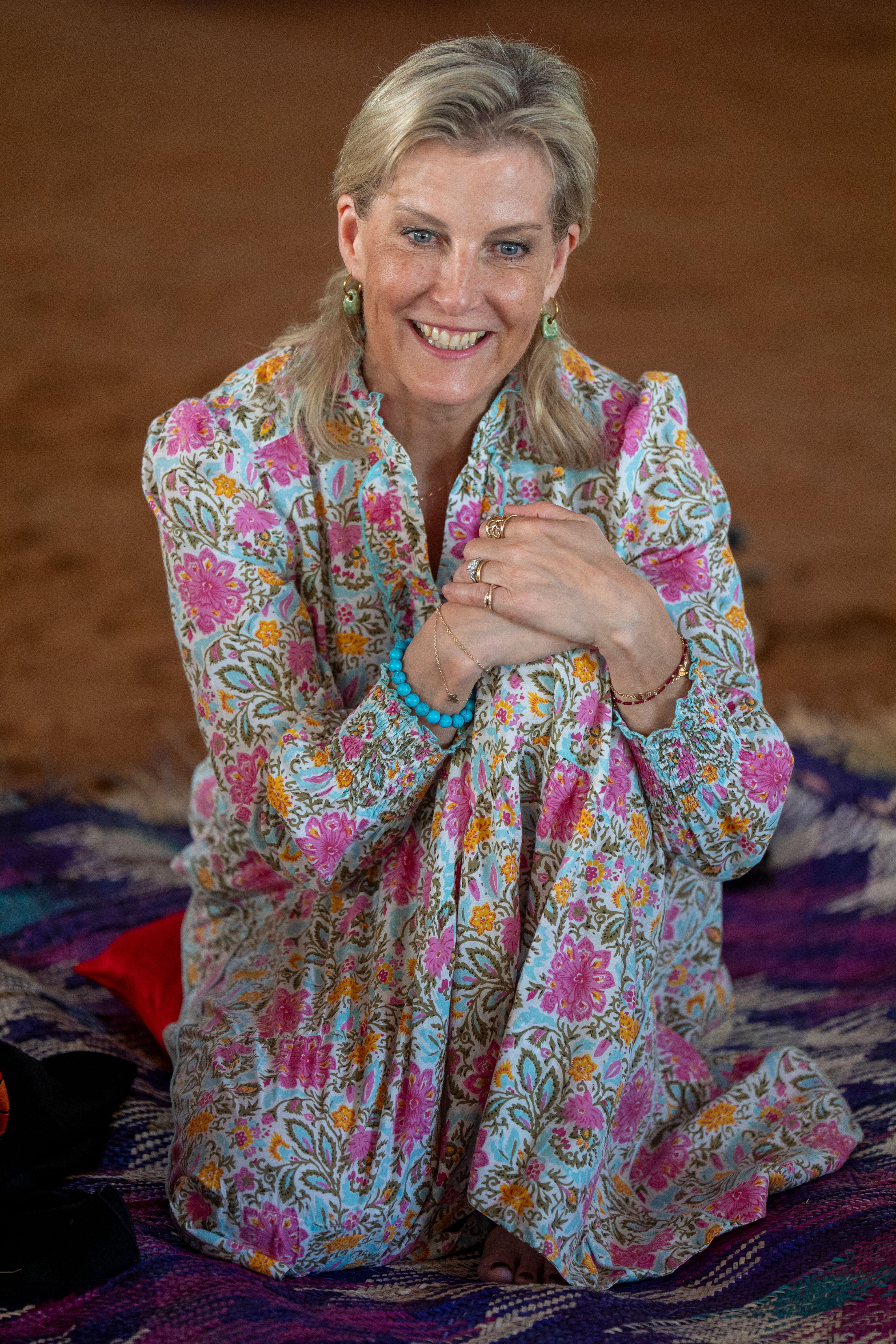 The Duchess of Edinburgh speaks with women peacebuilders working with the UK's Deris Wanaag (Good Neighbourliness) and REINVENT programmes in Wajir, north-east Kenya, on day two of her visit to Kenya. Picture date: Thursday February 26, 2026.