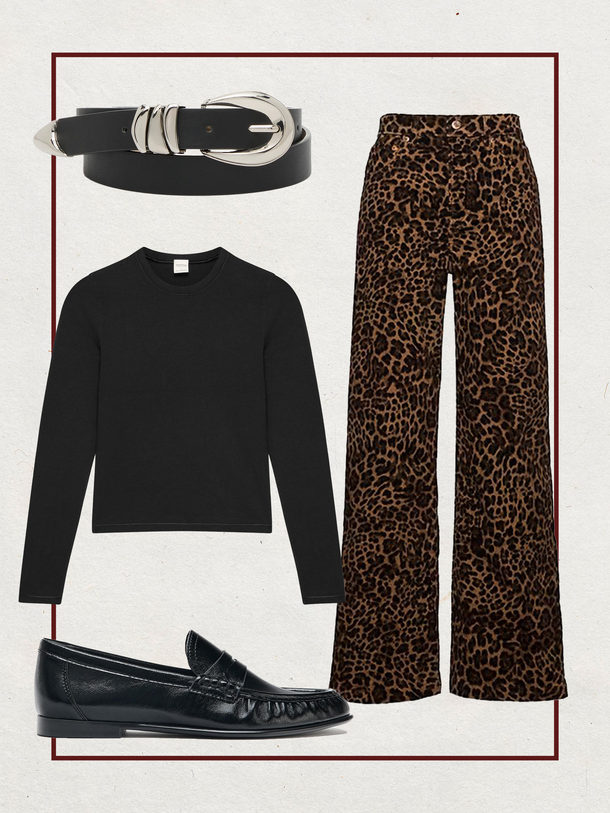 Photo of affordable fall outfit.