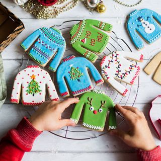 Craft & Crumb Personalised Christmas Jumper Biscuit Baking Kit